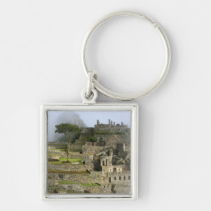 Peru, Machu Picchu. The ancient citadel of Keychain