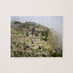Peru, Machu Picchu. The ancient citadel of Machu Jigsaw Puzzle