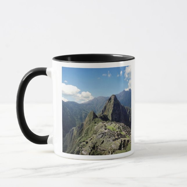 Peru, Machu Picchu, the ancient lost city of 2 Mug (Left)