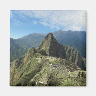 Peru, Machu Picchu, the ancient lost city of 3 Magnet