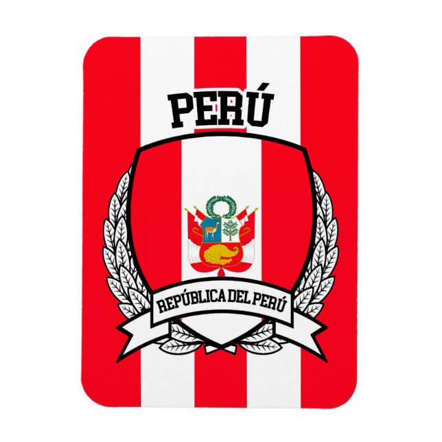 Peru Magnet (Vertical)