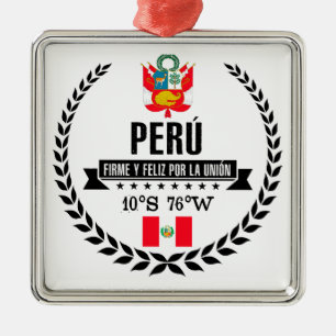 Peru Metal Ornament