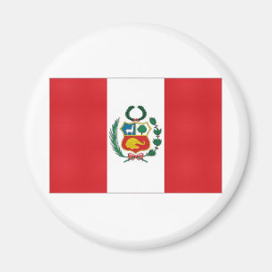 Peru National Flag Magnet