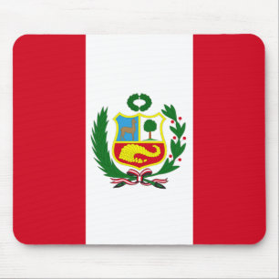 Peru National Flag Mouse Pad