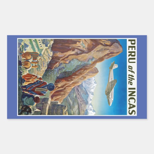 Peru of The Incas Sticker (Front)