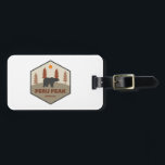 Peru Peak Wilderness Vermont Bear Luggage Tag<br><div class="desc">The Peru Peak Wilderness is one of eight wilderness areas in the Green Mountain National Forest in the U.S. state of Vermont.</div>