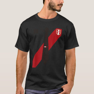 Peru Peruvian Escudo Coat of Arms Men Women SOCCER T-Shirt