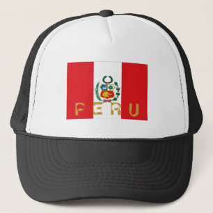 Peru peruvian flag souvenir hat