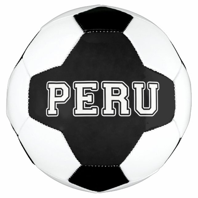 Peru Soccer Ball (Front)
