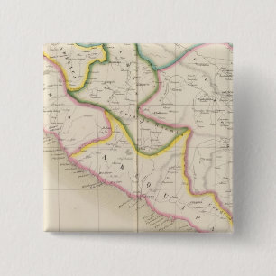 Peru, South America 20 2 Inch Square Button
