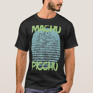 Peru Souvenir Machu Picchu Ruined city South Ameri T-Shirt