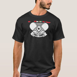 Peru Table Tennis   Support Peruvian Ping Pong Tea T-Shirt