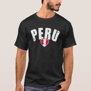 Peru Vintage Peruvian Flag 1 T-Shirt