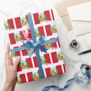 Peru Wrapping Paper, Peruvian Flag patriotic Paper