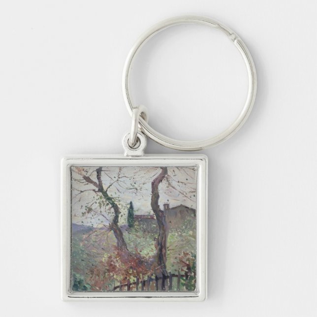 Perugia, Umbria, 1894 Keychain (Front)