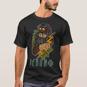 Perun Slavic myths pagan lord stormy armament 1 T-Shirt