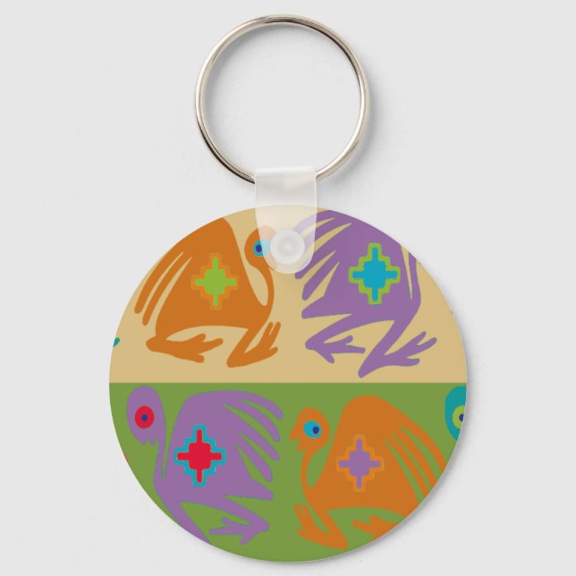 Peruvian Birds Keychain (Front)