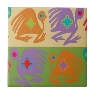 Peruvian Birds Tile