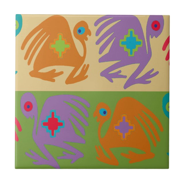 Peruvian Birds Tile (Front)