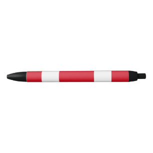 Peruvian flag black ink pen