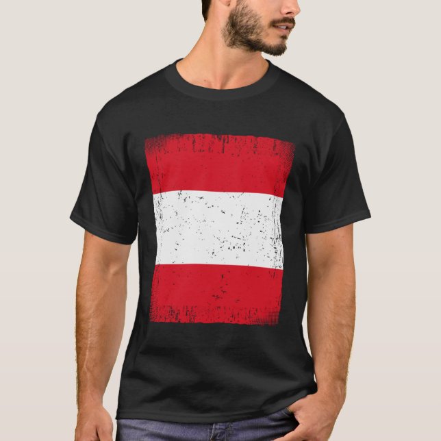Peruvian Flag Peru T-Shirt (Front)