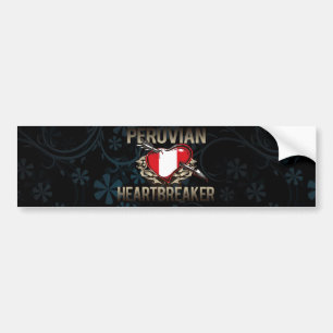 Peruvian Heartbreaker Bumper Sticker