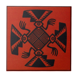Peruvian Inca Bird Tile
