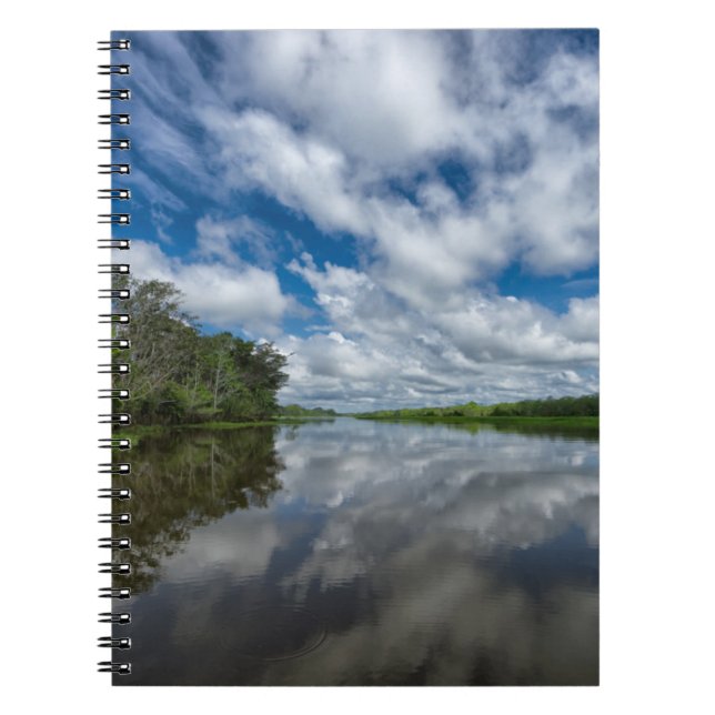 Peruvian Jungle Reflections Notebook (Front)