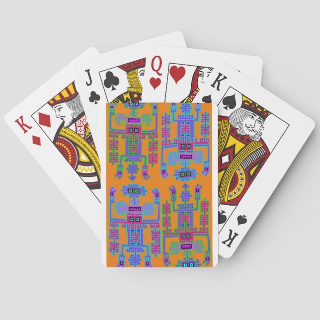 Peruvian Kings Playing Cards (Back)
