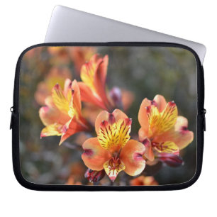 Peruvian Lily Flowers at RHS Garden Wisley Laptop Sleeve