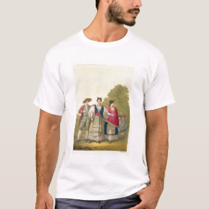 Peruvian Men and Women in Traditional Costume (col T-Shirt