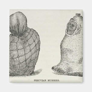 Peruvian Mummies Magnet