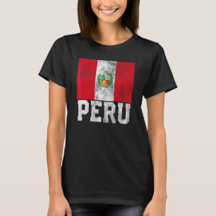 Peruvian Peru Flag Pride Roots Country Family Nati T-Shirt