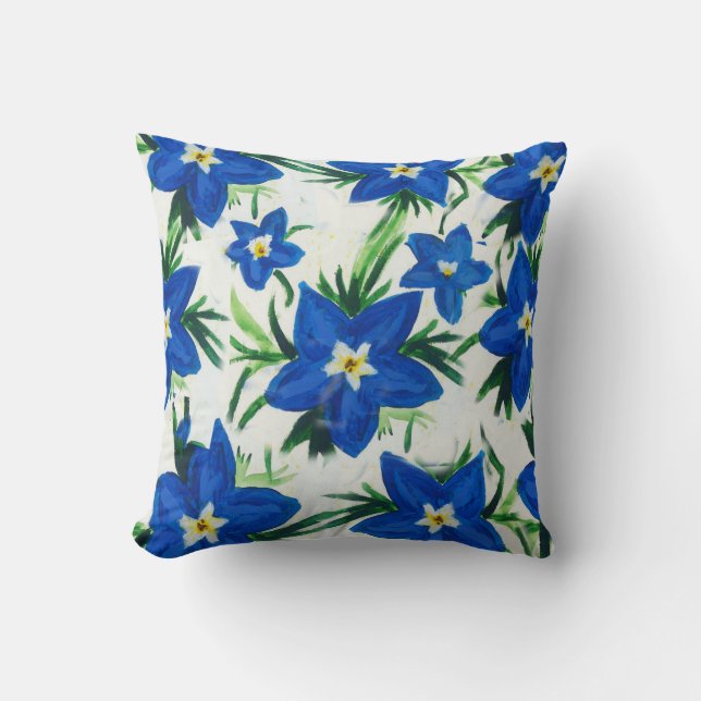 Perwen Farms limited edition Tea cushion (Front)