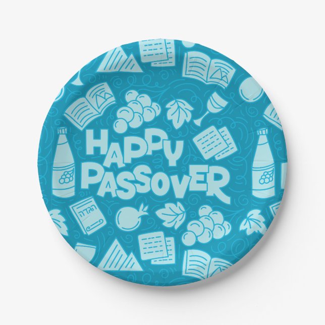 Pesach Paper Plate (Front)