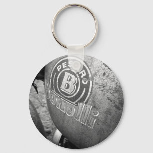 Pesaro Benelli vintage motorcycle Keychain