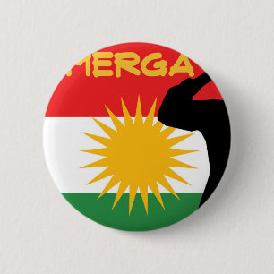 Peshmerga 2 Inch Round Button