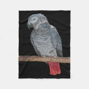 Pesky Parrot Fleece Blanket