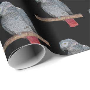 Pesky Parrot Wrapping Paper