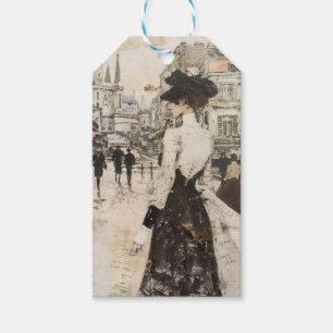 Pesonalized French Art Gift Tags