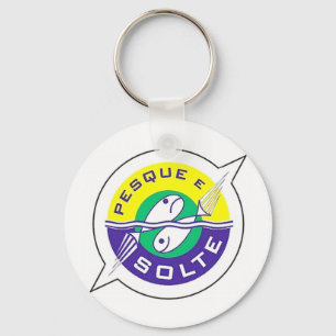 Pesque e Solte Keychain