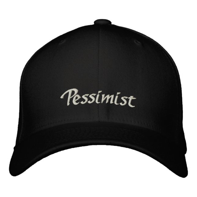 Pessimist Cap / Hat (Front)