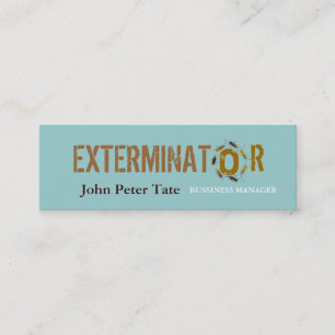 Pest Control - Business card