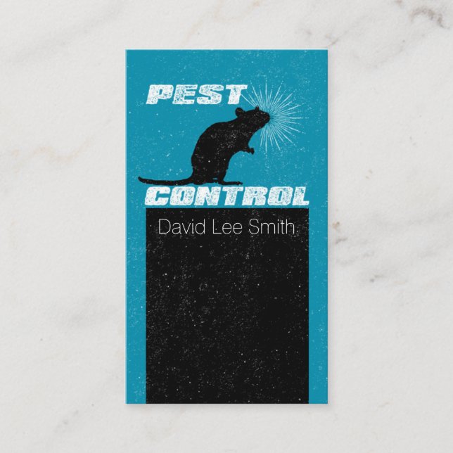 Pest control business card (Front)