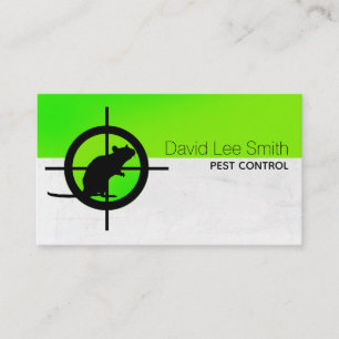 Pest control business card