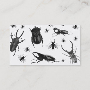 Pest Control Business Card Cockroach Flies