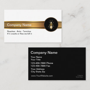 Pest Control Business Cards