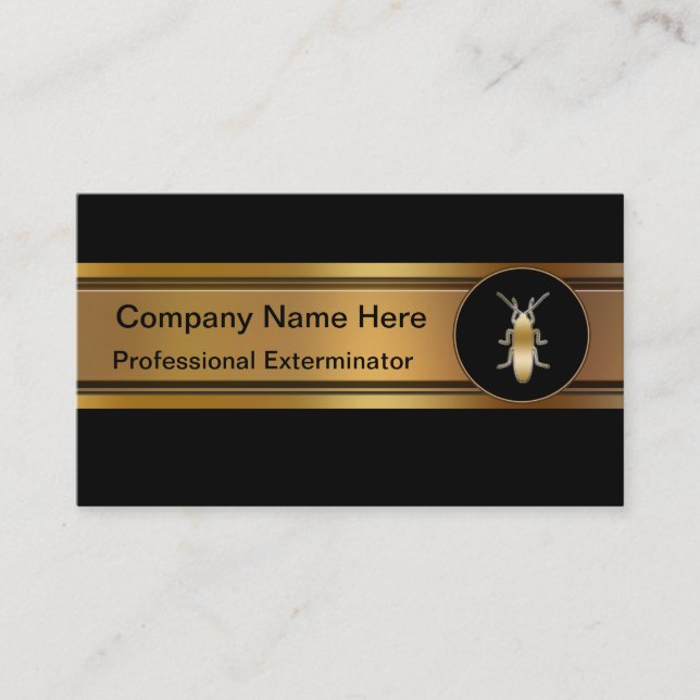 Pest Control Business Cards (Front)