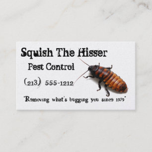 Pest Control Business Cards