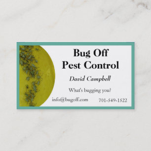 Pest Control Business Cards